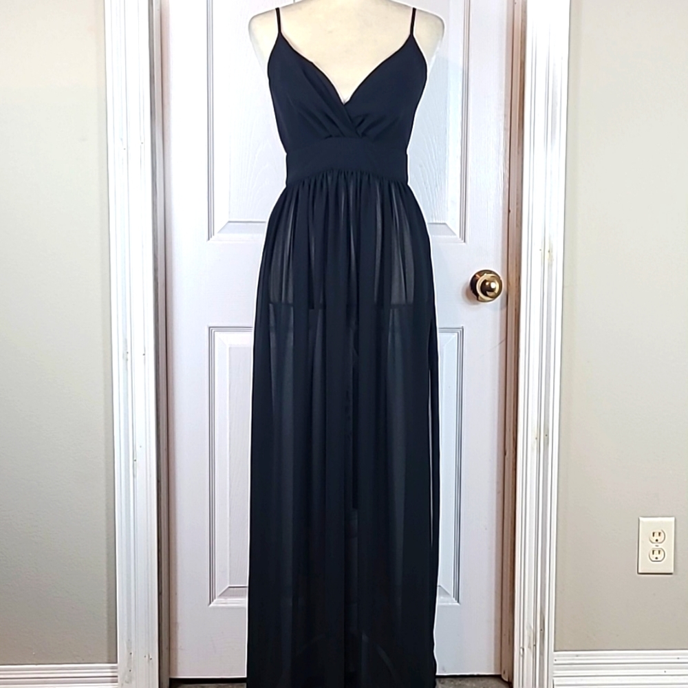 Shein SXY Sweetheart Maxi Dress NWT